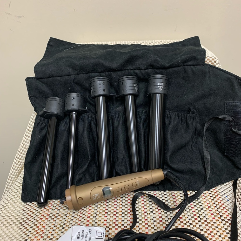 NATALIE STYX CURLING WAND SET 5 BARRELS